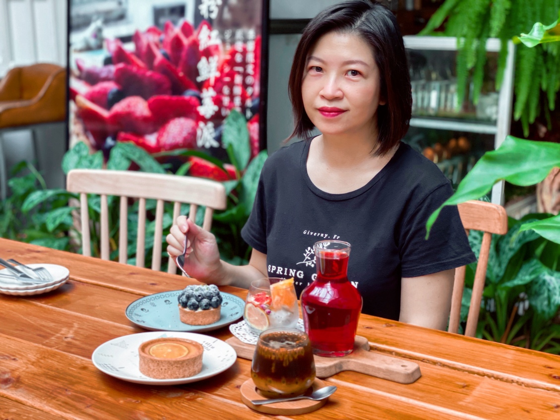 【善導寺站美食】Bonnie Sugar森林店。森林系甜點咖啡廳，台北不限時咖啡廳下午茶甜點