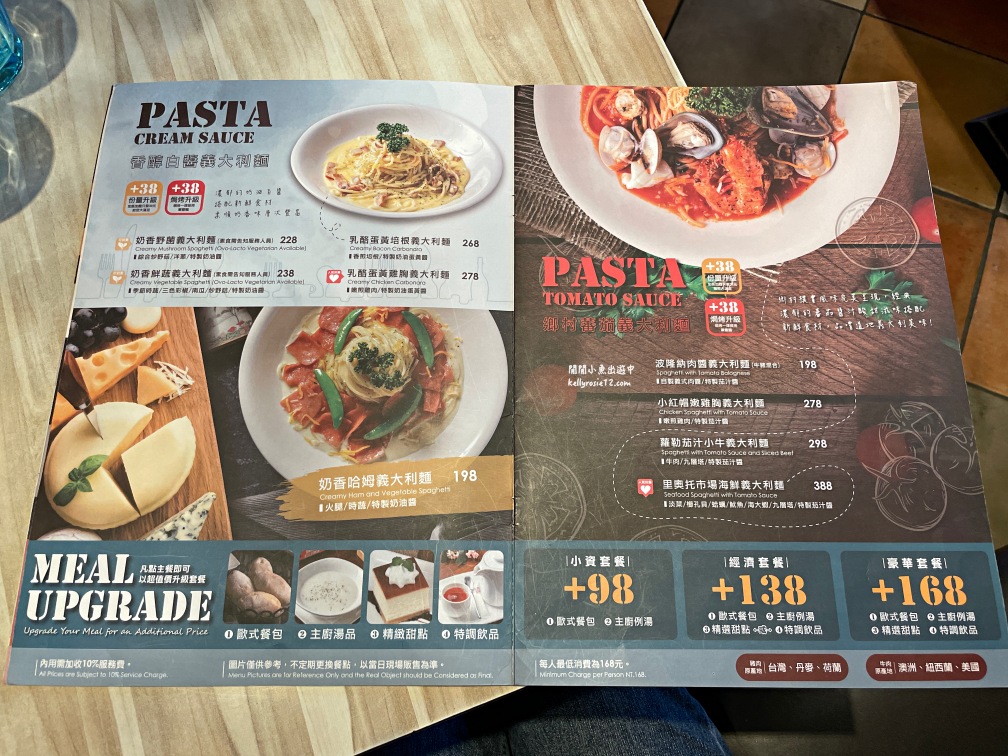 台北車站美食｜洋朵義式廚坊。義大利麵披薩專賣，歐式鄉村風餐廳
