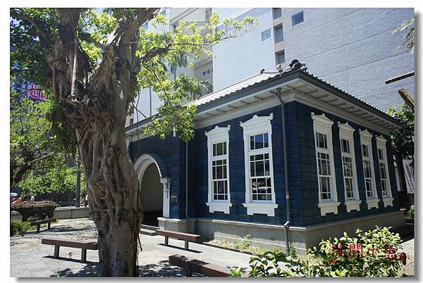 宜蘭餐廳 *和洋式建築~ 藍屋餐廳 @閒閒小魚出遊中