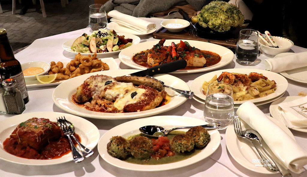 【信義區餐廳】。Amaroni&#8217;s 紐約創義料理。全台首家紐約式創義料理, 微風松高, 附完整菜單, 捷運市政府站 @閒閒小魚出遊中