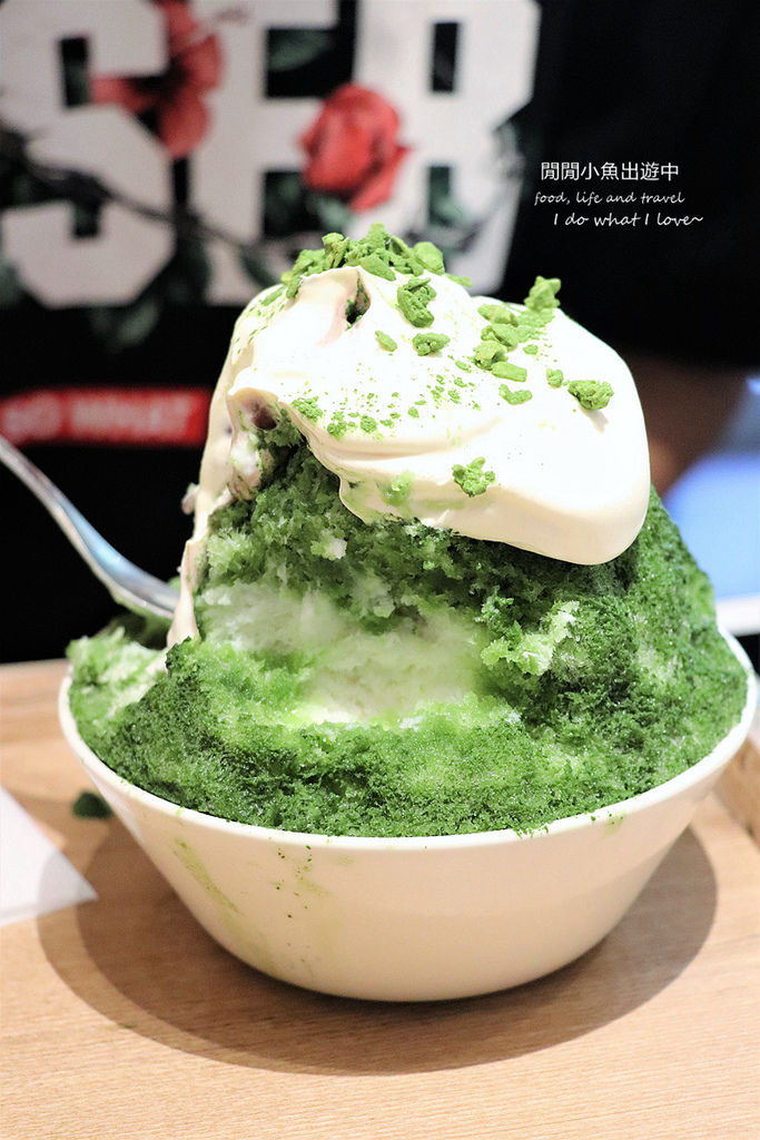 【中山站餐廳】九州純冰 おいしい氷屋。超細緻的日式冰品，抹茶馬斯卡邦乳酪、黑芝麻杏仁豆腐、鮮奶油牛奶糖 @閒閒小魚出遊中