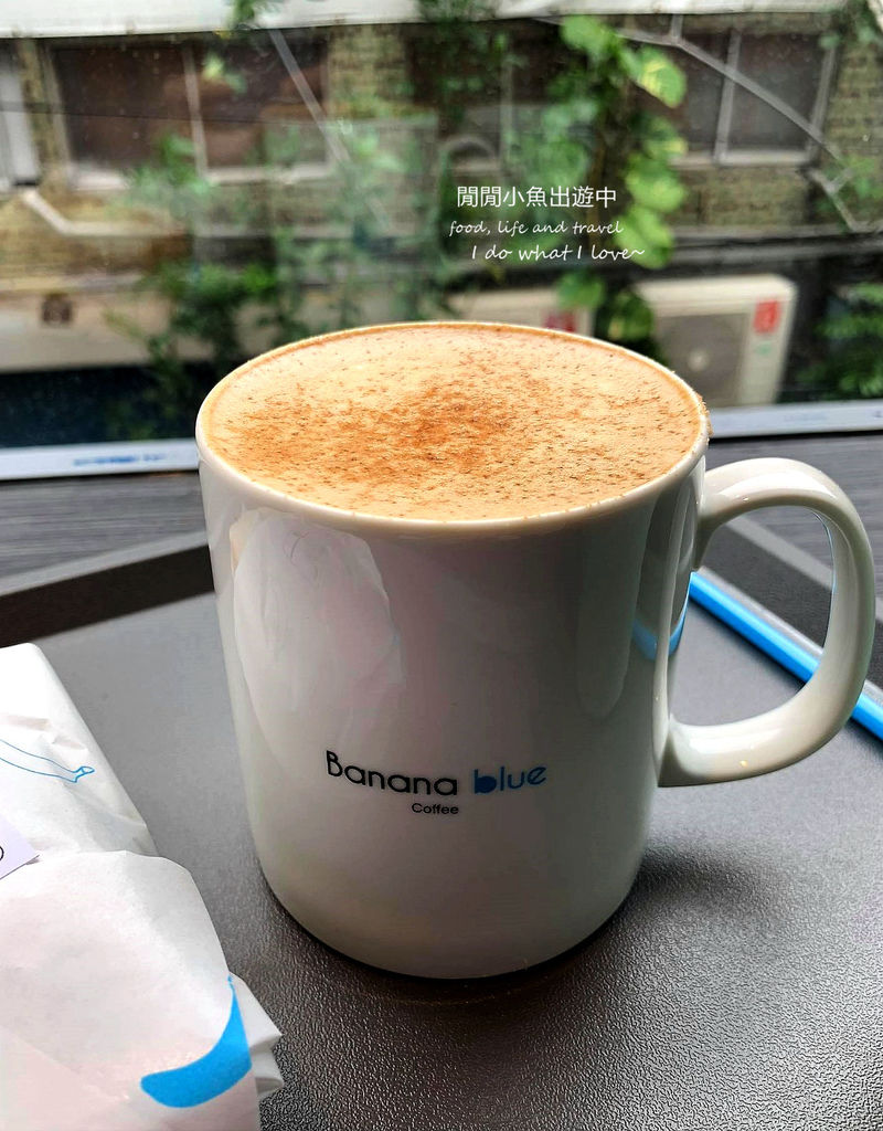 【士林天母美食餐廳】Banana Blue Coffee。高CP值不限時咖啡廳、早午餐，捷運士林站 @閒閒小魚出遊中