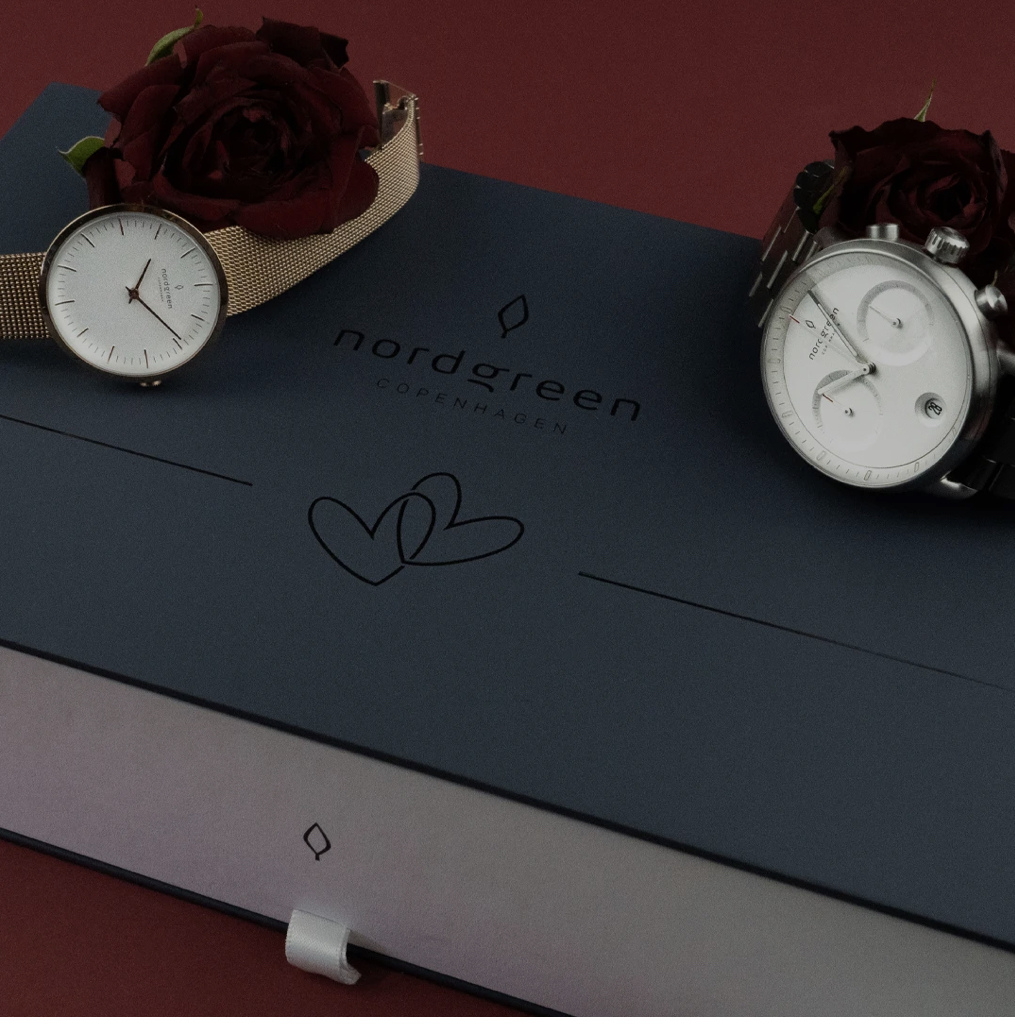【Nordgreen 】丹⿆品牌對錶，七夕最佳情侶禮物（贈送情侶錶帶），文內優惠折扣碼 @閒閒小魚出遊中