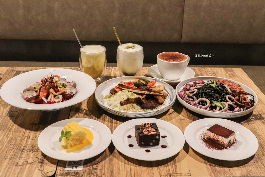 【大安區美食】不二煮藝。台北健康餐廳早午餐下午茶、明星藝人餐廳、義式料理 @閒閒小魚出遊中